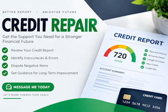 expert sweep and repair your credit report, remove negative items, credit score