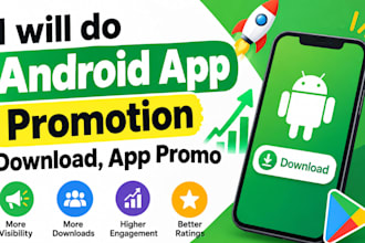 android mobile app promotion, app installs, game promotion