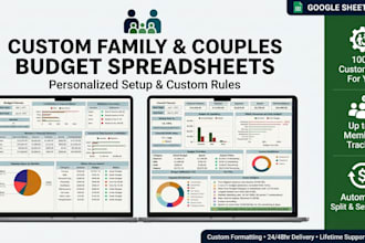 create family budget planner google sheets