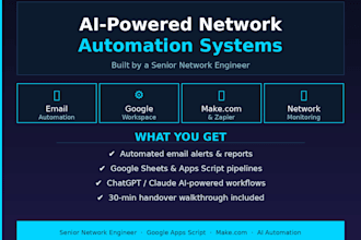 build ai powered network automation