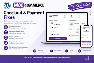 fix woocommerce checkout errors and payment gateways issues