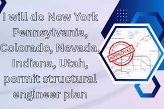 do new york pennsylvania colorado nevada indiana utah permit structural engineer