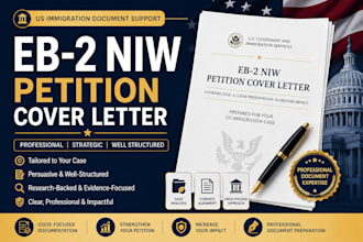 prepare a professional eb2 niw endeavor plan for your US immigration case