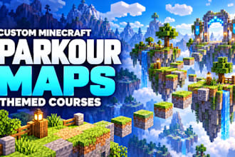 build a custom minecraft parkour map for your java server