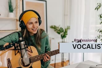 sing and write female pop rnb and blues vocals in spanish and french