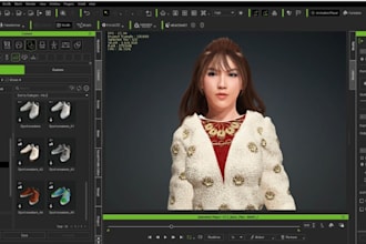 rig and model 3d characters for reallusion iclone 8, cc4, cc5