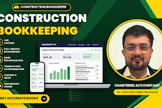 do construction bookkeeping services