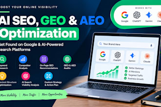 optimize your website with ai SEO, GEO and aeo for ai search