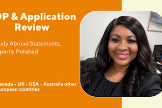 review and polish your study abroad sop and application