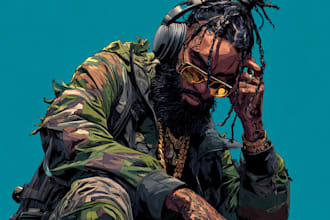 design professional rap and hip hop album cover art