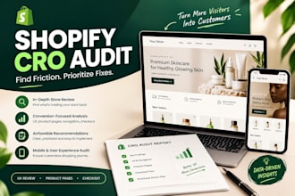shopify cro audit and conversion optimization for shopify store