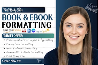 do book formatting, poetry book formatting, novel formatting book typesetting