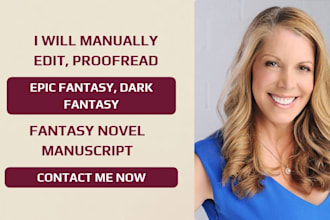 proofread epic fantasy, dark fantasy editor, fantasy novel manuscript editing