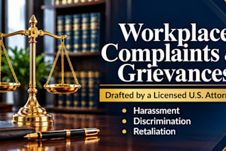 prepare a formal employee grievance letter for HR