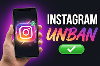restore instagram page, ig profile unbanning issues
