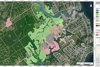 create ndvi satellite imagery analysis remote sensing lulc land change detection