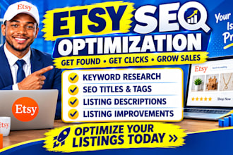 optimize your etsy listings with SEO keywords to