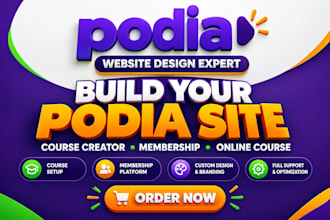 build podia website creator online course membership website podia expert