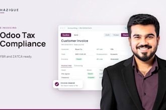 configure odoo taxes and e invoicing for fbr pakistan and zatca saudi