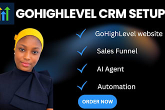 create premium gohighlevel website crm setup VA ghl expert ai funnel automation