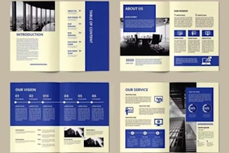 design promotional product catalog, brochure, magazine, lookbook, sell sheet