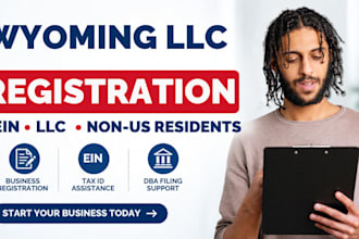 register wyoming llc  and ein for non us and us resident