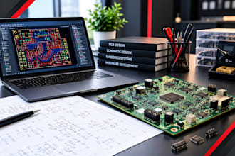 design pcb and write firmware for your project