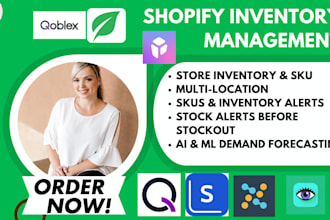 setup shopify inventory management stockeye assisty thrive sumtracker qoblex