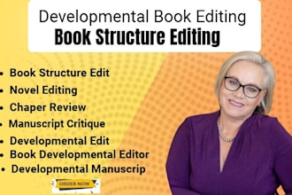 provide developmental editing and manuscript critique