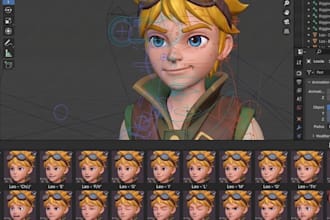 fix vrchat avatar rigging, vrm skinning, vtuber weights and facial expressions