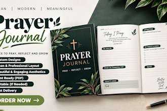 design christian journal, christian wookbook, daily devotional, prayer journal