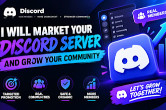 market your discord server and grow your community