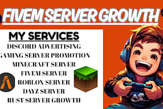 fivem server promotion, fivem server growth, fivem discord