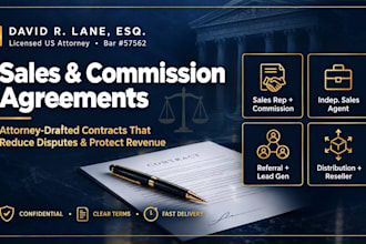 draft independent sales agent and independent contractor agreements
