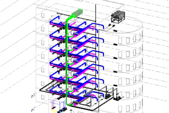 create revit mep models and autocad drafting