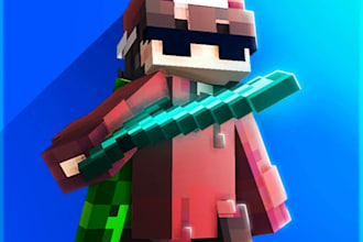 create a complete minecraft youtube branding package