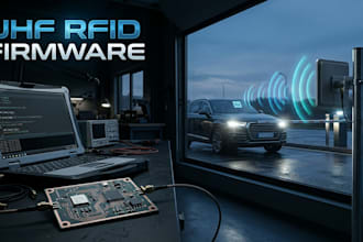 design uhf rfid reader firmware for wireless vehicle identification