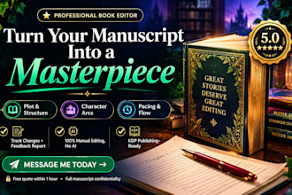 be your developmental book editor for fiction, nonfiction and memoir