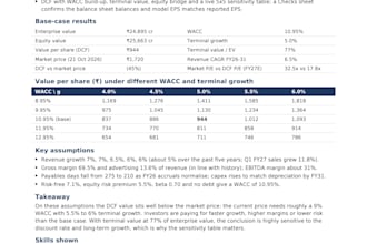 do financial modelling and analysis