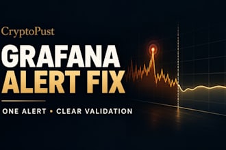 fix one grafana alert rule or dashboard query