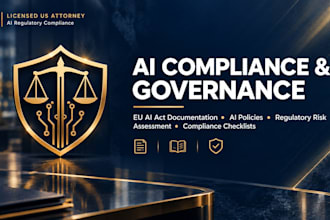 develop ai compliance checklists and corporate governance documents