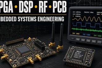 develop fpga, rf, dsp, pcb and embedded system engineering project details