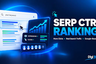 boost google serp keyword ranking with organic website traffic