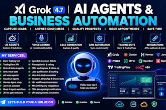 grok bot voice xai lead generation bot ai business automation claude grok ai n8n