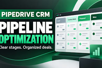 optimize your pipedrive CRM and automate workflows