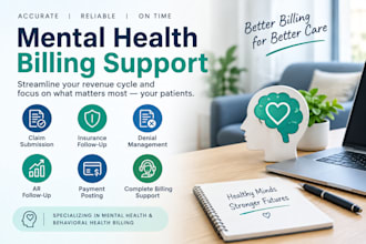 provide mental health and behavioral health medical billing services