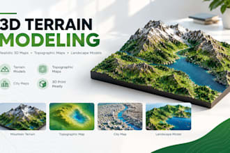 create detailed 3d terrain models, topographic maps, and relief maps