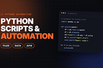 make python scripts and automation