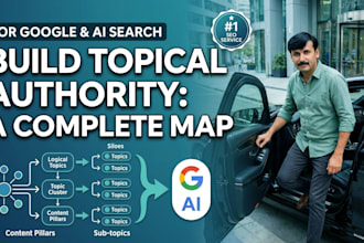 build a topical map keyword research strategy for SEO authority