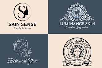 design luxurious spa, skin care, salon wellness logo brand identity business